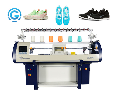 tecelagem superior da máquina de confecção de malhas das sapatas do coquete do jacquard